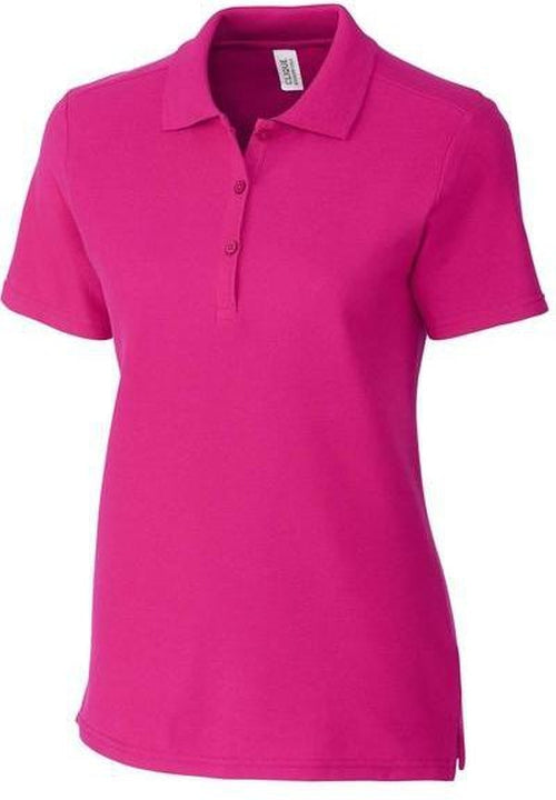 Clique Ladies Addison Polo-XS-Ribbon Pink-Thread Logic