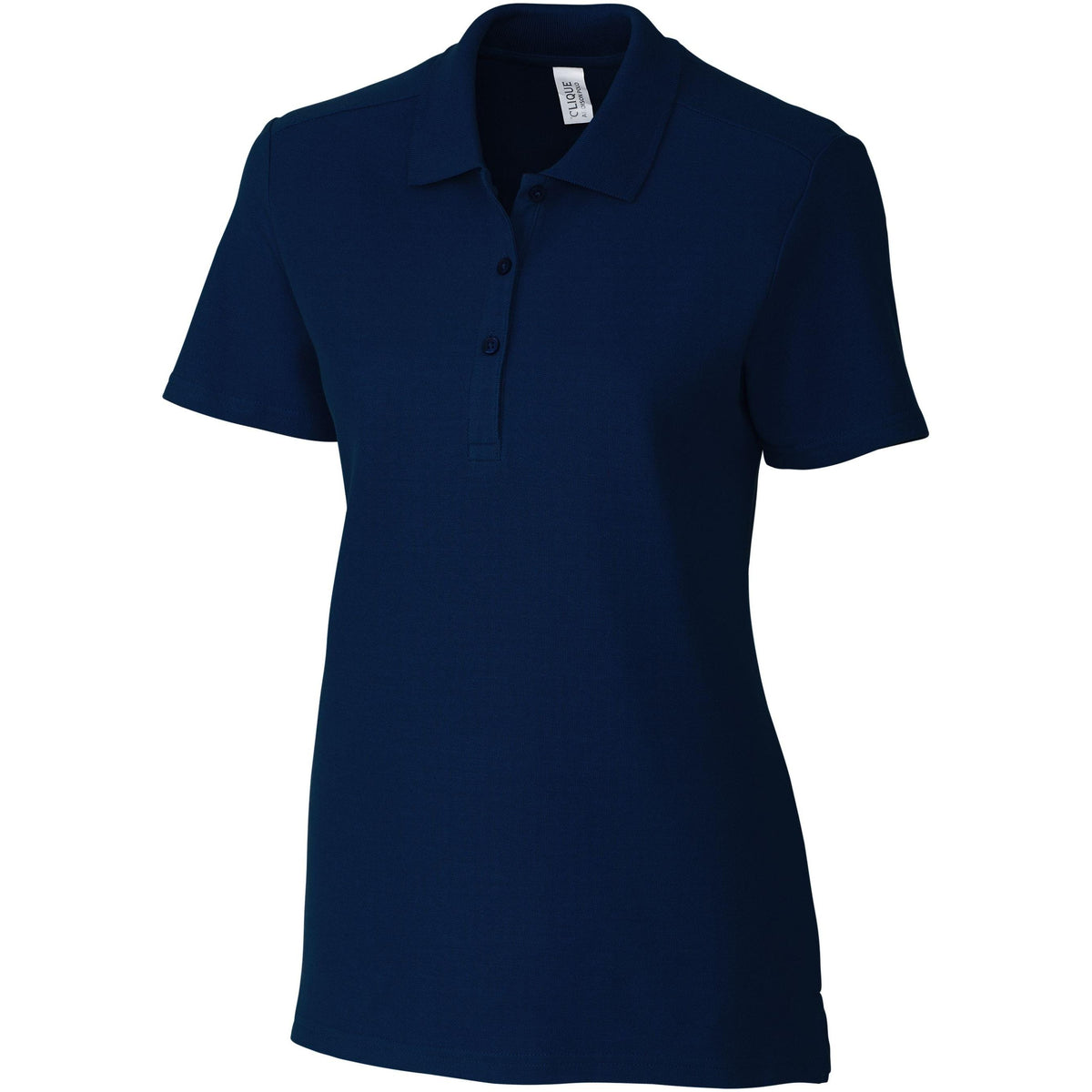no-logo Clique Women's Addison Polo-Ladies Polos-Clique-Navy-XS-Thread Logic
