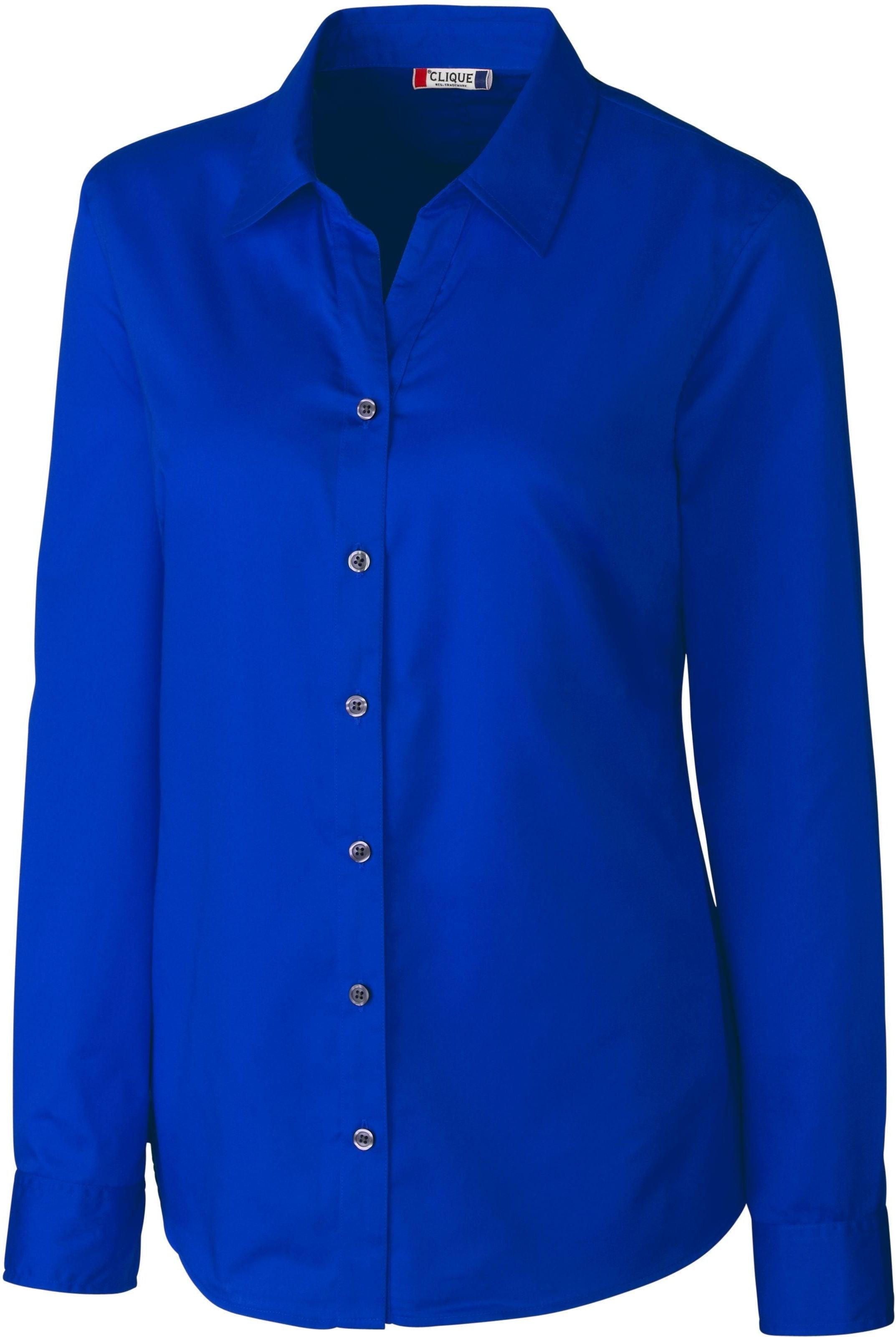 Clique Women's Avesta Long Sleeve Stain Resistant Twill