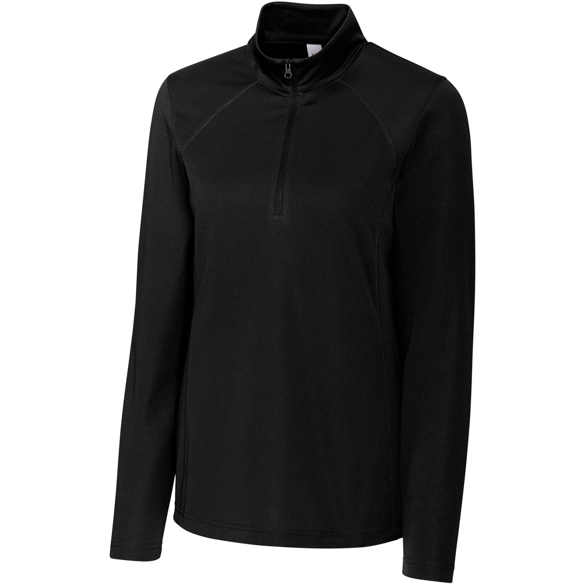 no-logo Clique Women's Ice Half Zip-Quarter Zips-Clique-Black-XS-Thread Logic