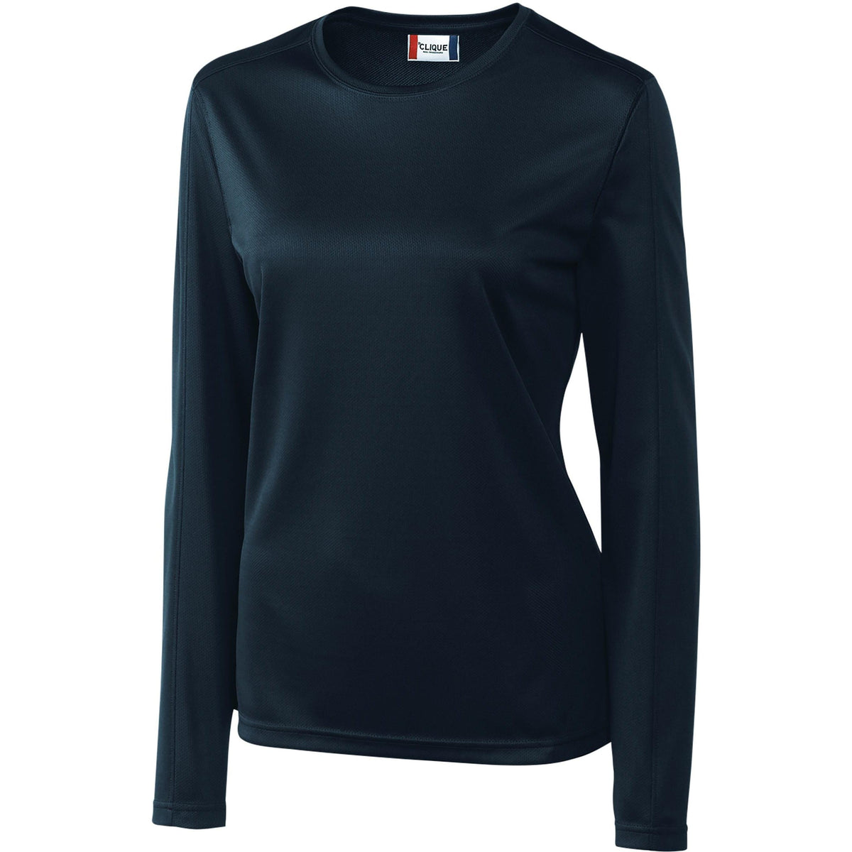 no-logo Clique Women's Long Sleeve Ice Tee-Polos-Clique-Dark Navy-S-Thread Logic