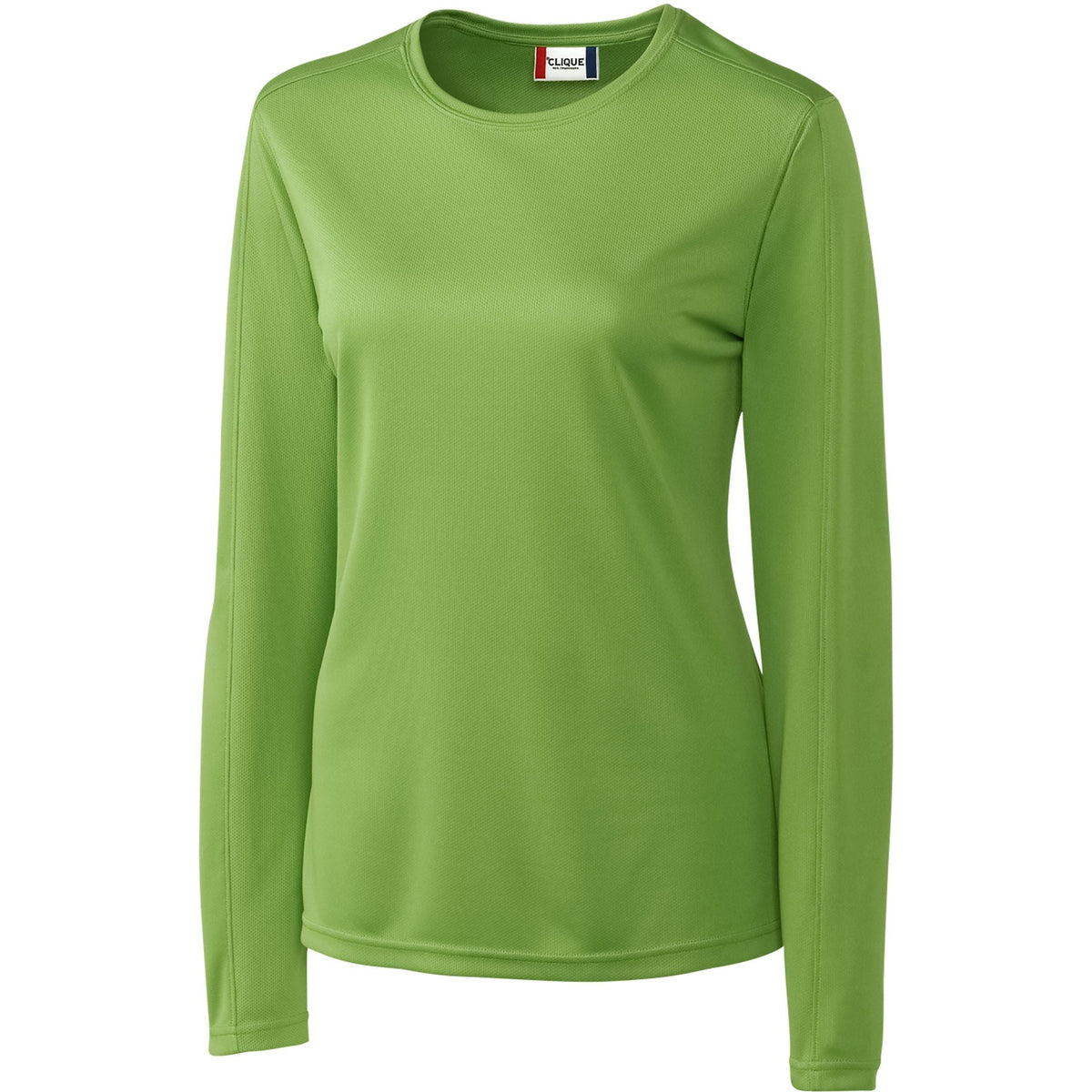 no-logo Clique Women's Long Sleeve Ice Tee-Polos-Clique-Putting Green-S-Thread Logic