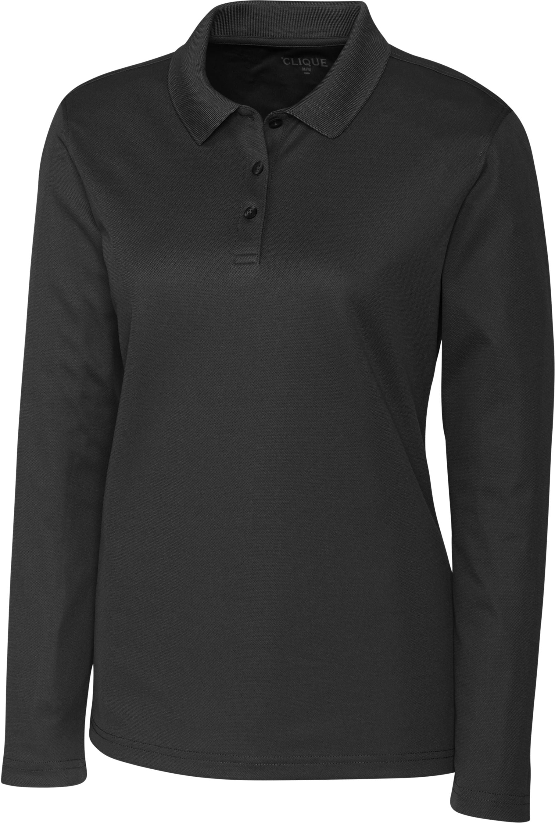 OUTLET-Clique Ladies Long Sleeve Spin Polo