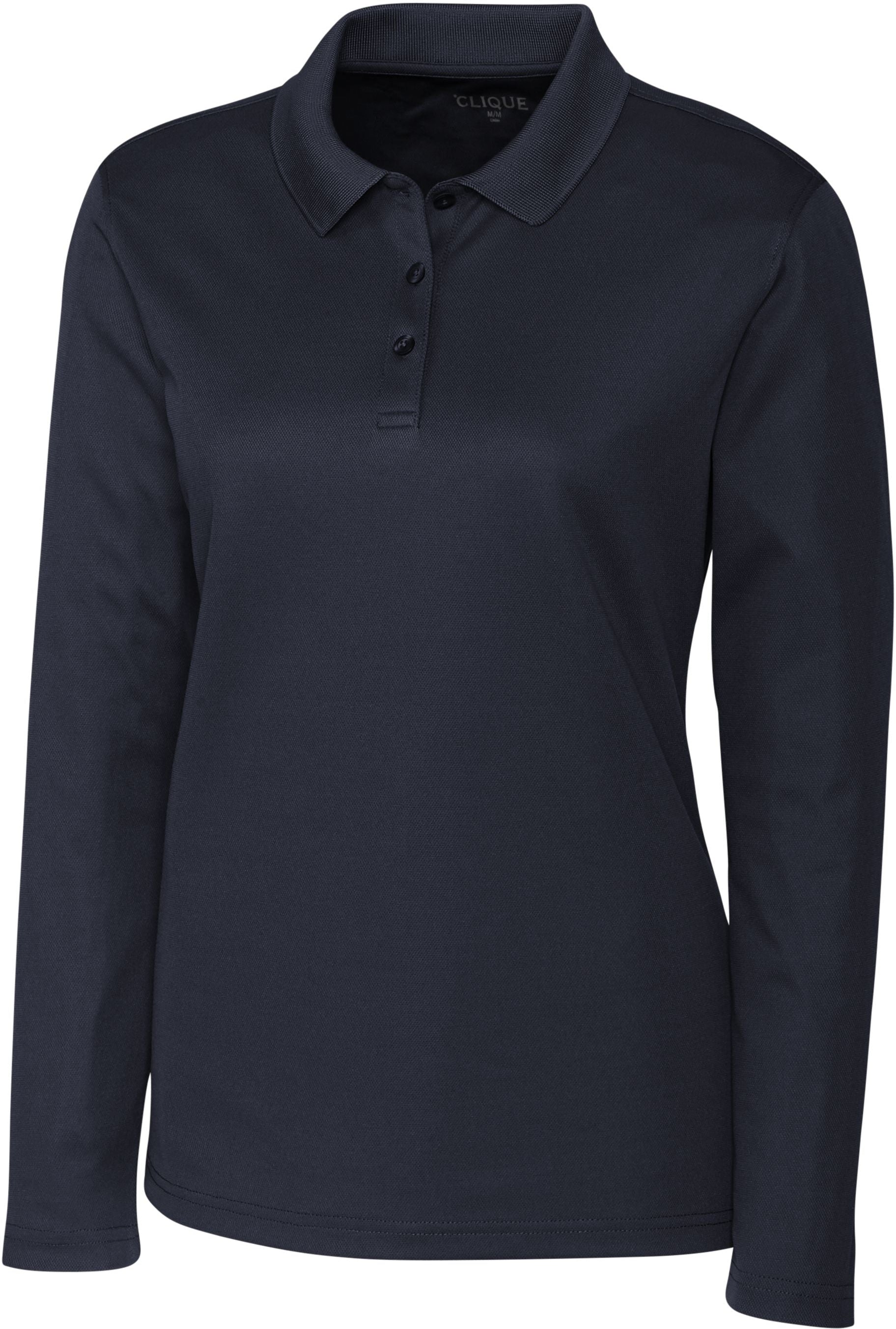 OUTLET-Clique Ladies Long Sleeve Spin Polo