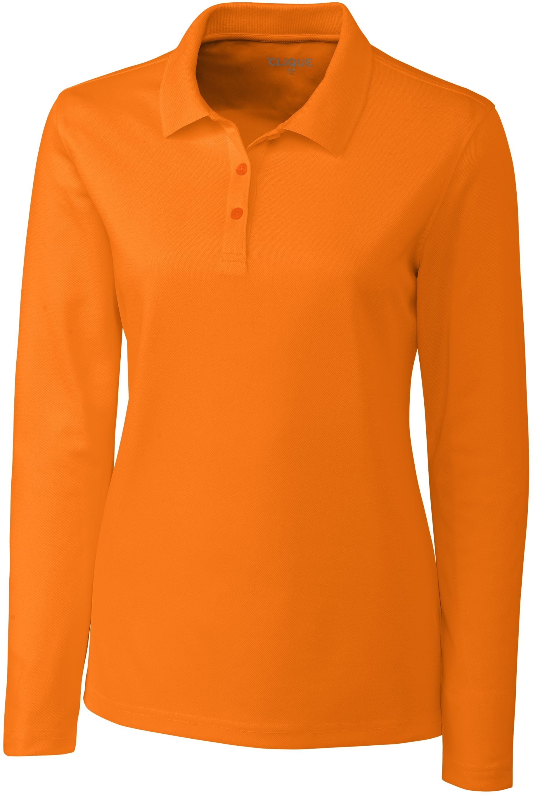 OUTLET-Clique Ladies Long Sleeve Spin Polo