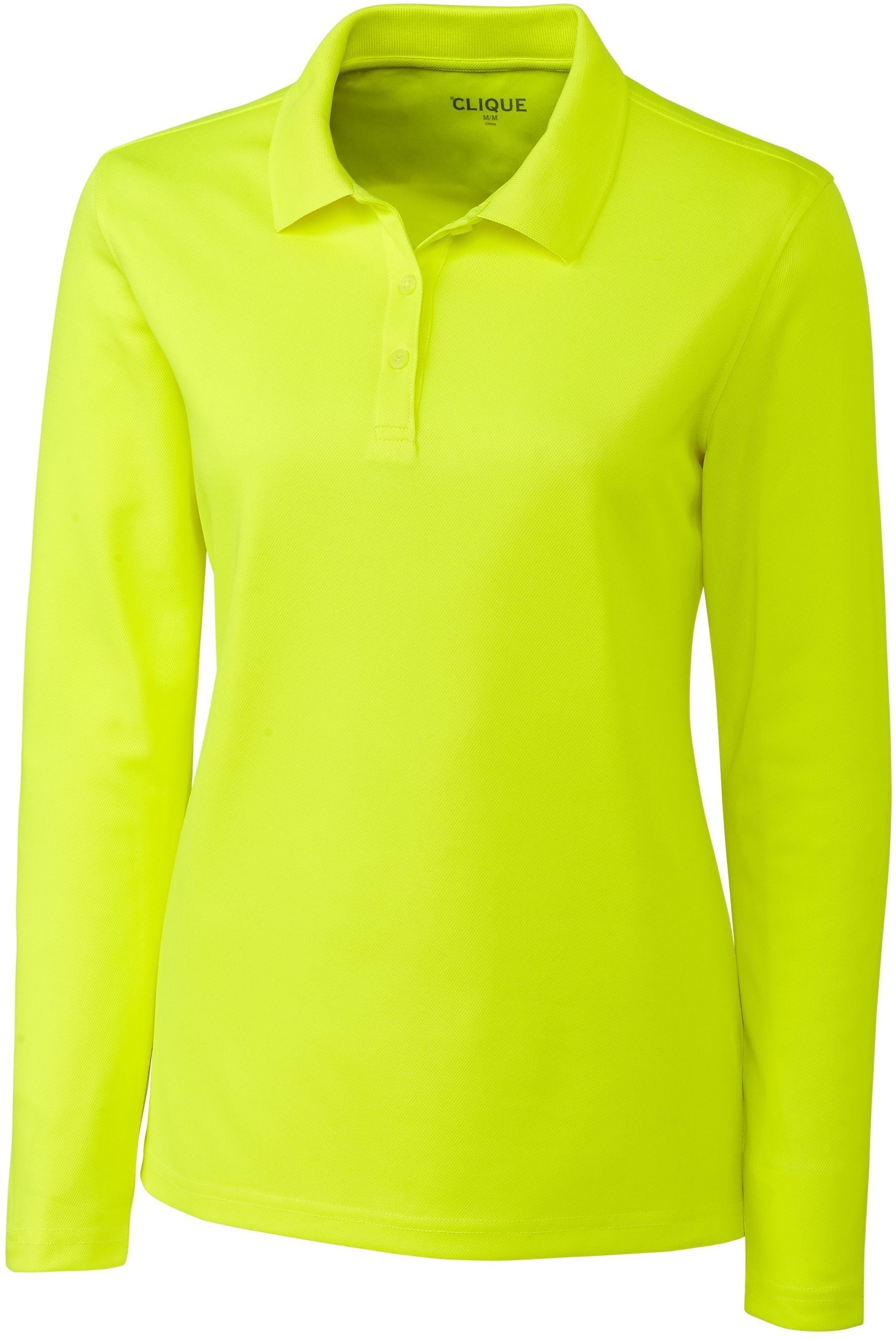 OUTLET-Clique Ladies Long Sleeve Spin Polo