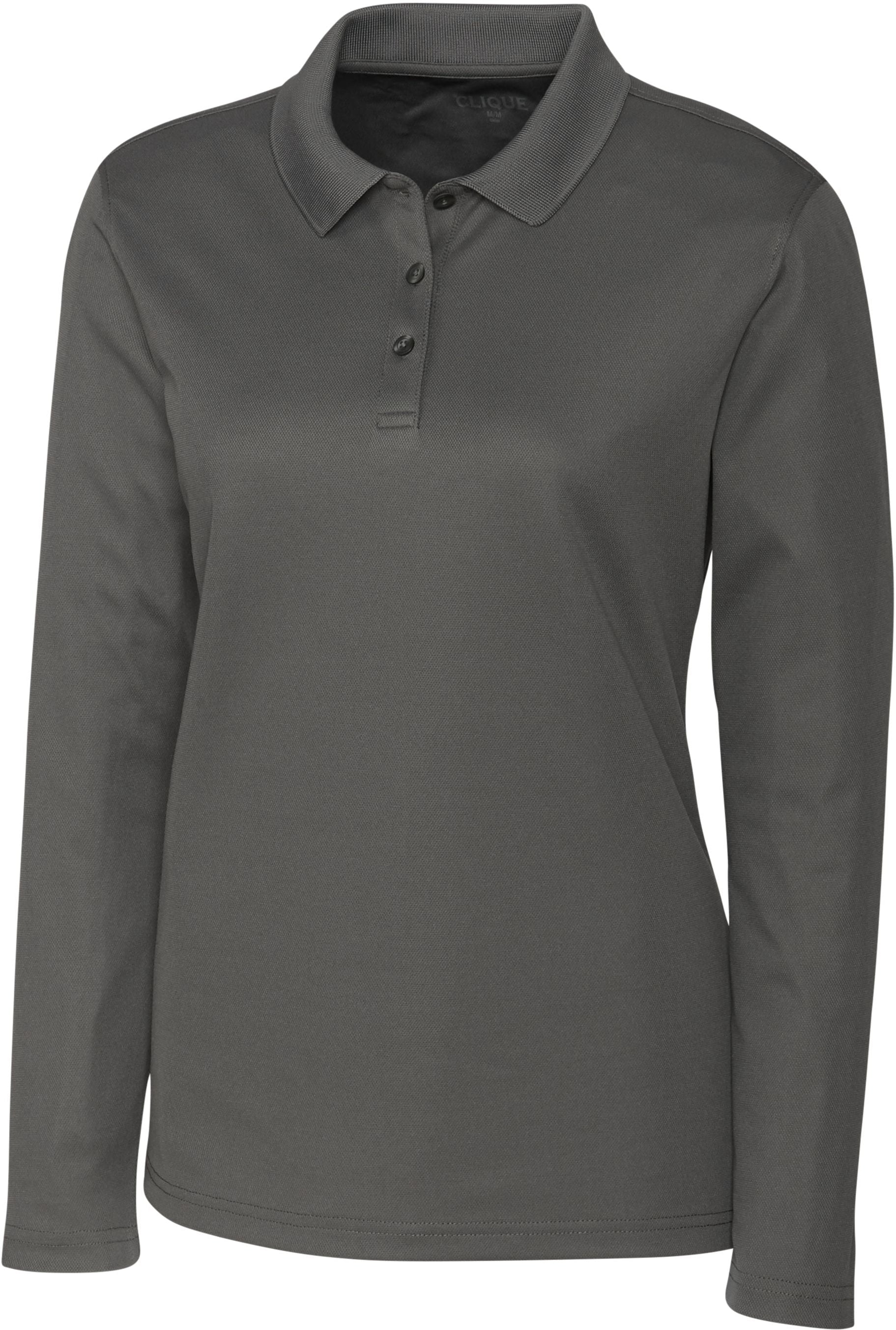 OUTLET-Clique Ladies Long Sleeve Spin Polo