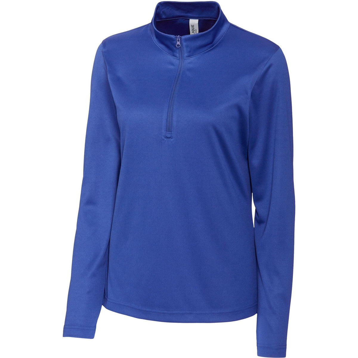 no-logo Clique Women's Spin Half Zip-Quarter Zips-Clique-Tour Blue-XS-Thread Logic