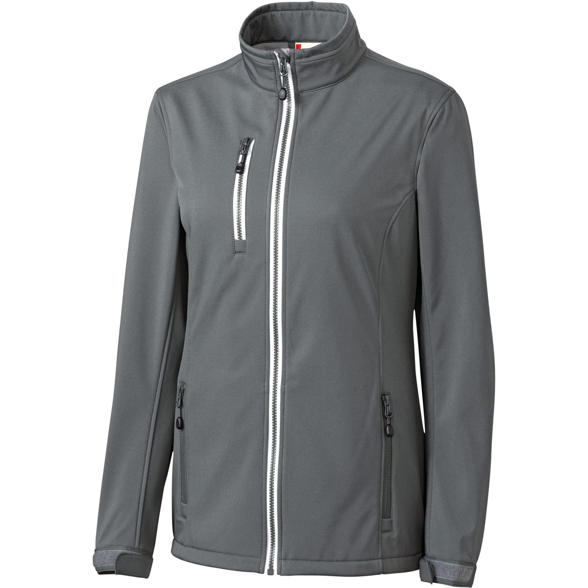 no-logo Clique Women's Telemark Softshell-Ladies Jackets-Clique-Pure Slate-XS-Thread Logic