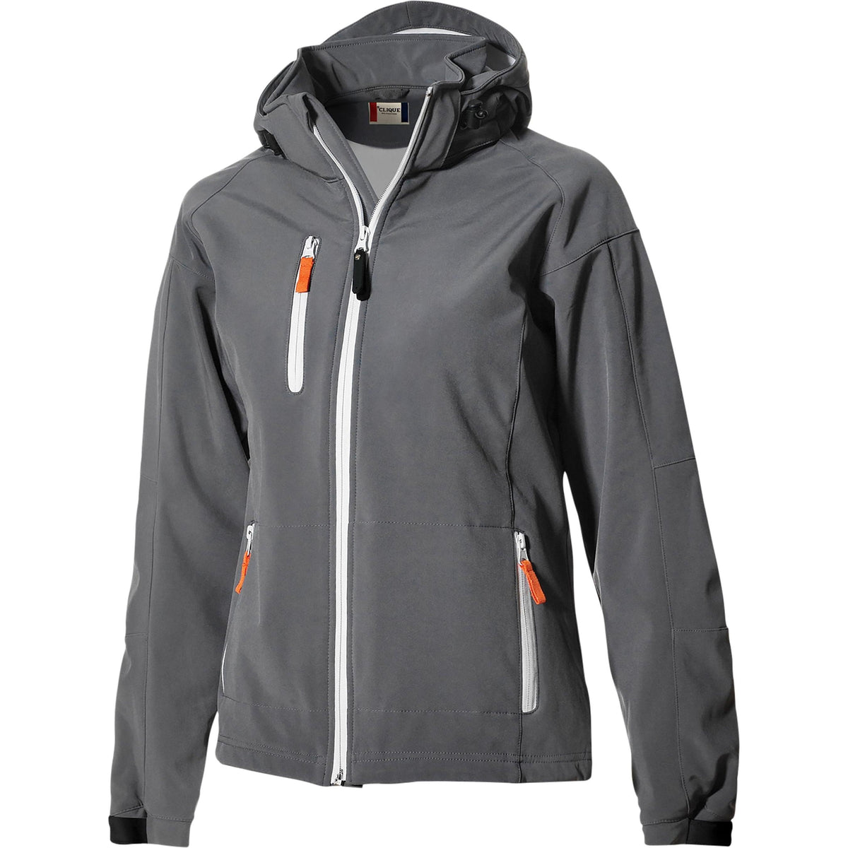 no-logo Clique Women's Serac Jacket-Ladies Jackets-Clique-Grey-S-Thread Logic