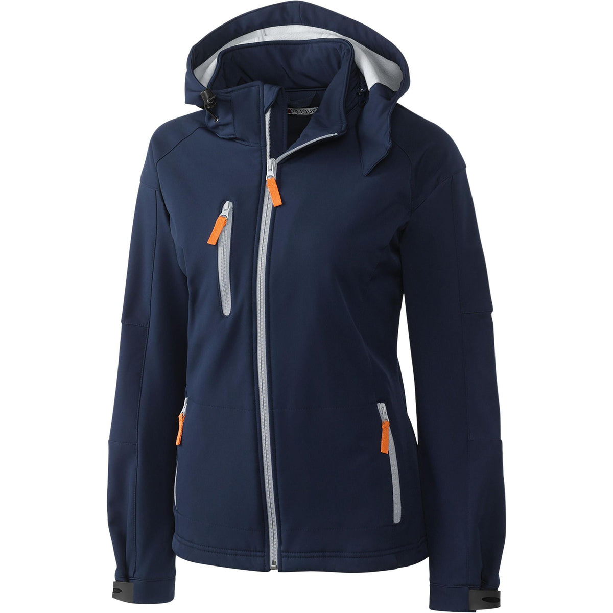 no-logo Clique Women's Serac Jacket-Ladies Jackets-Clique-Navy-S-Thread Logic