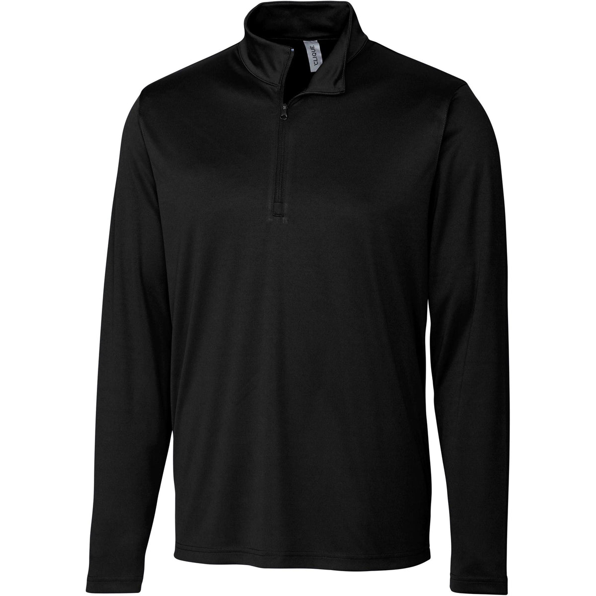 no-logo Clique Spin Half Zip-Quarter Zips-Clique-Black-S-Thread Logic