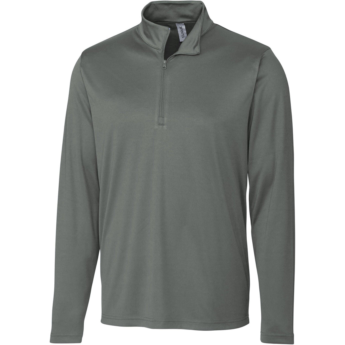 no-logo Clique Spin Half Zip-Quarter Zips-Clique-Pure Slate-S-Thread Logic