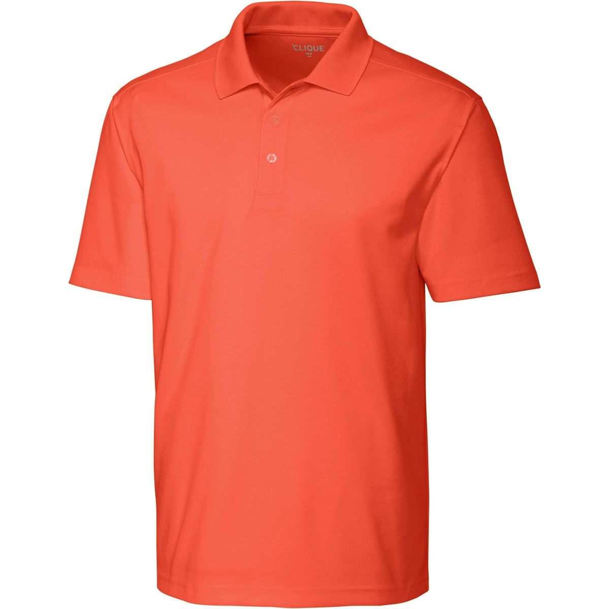 no-logo Clique Spin Pique Polo-Men's Polos-Clique-HiVis Orange-S-Thread Logic