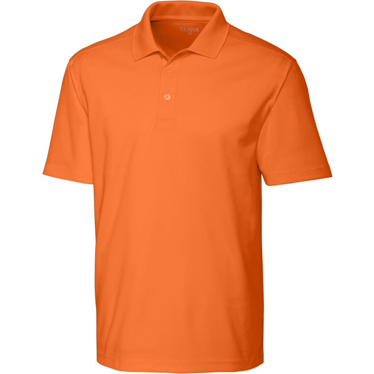 no-logo Clique Spin Pique Polo-Men's Polos-Clique-Orange-S-Thread Logic