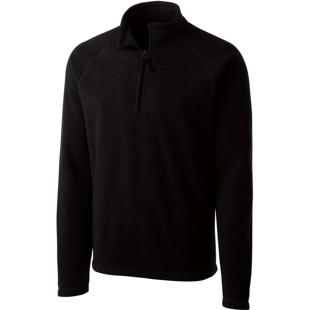 no-logo Clique Summit Half Zip Microfleece-Quarter Zips-Clique-Black-S-Thread Logic