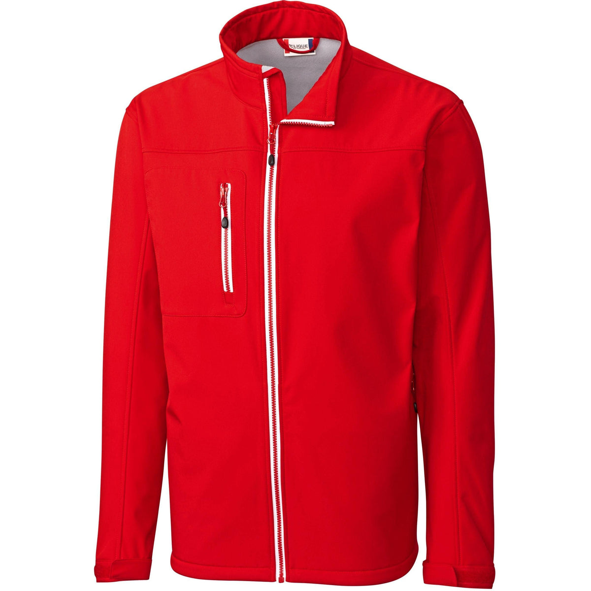 no-logo Clique Telemark Softshell-Men's Jackets-Clique-Red-S-Thread Logic