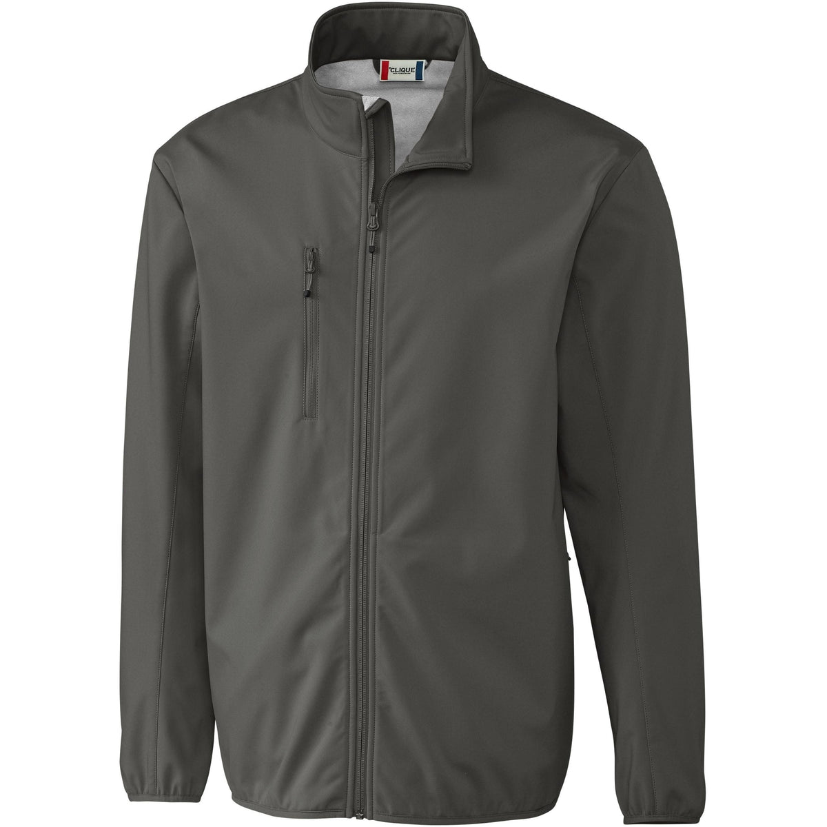 no-logo Clique Trail Softshell-Men's Jackets-Clique-Pure Slate-S-Thread Logic