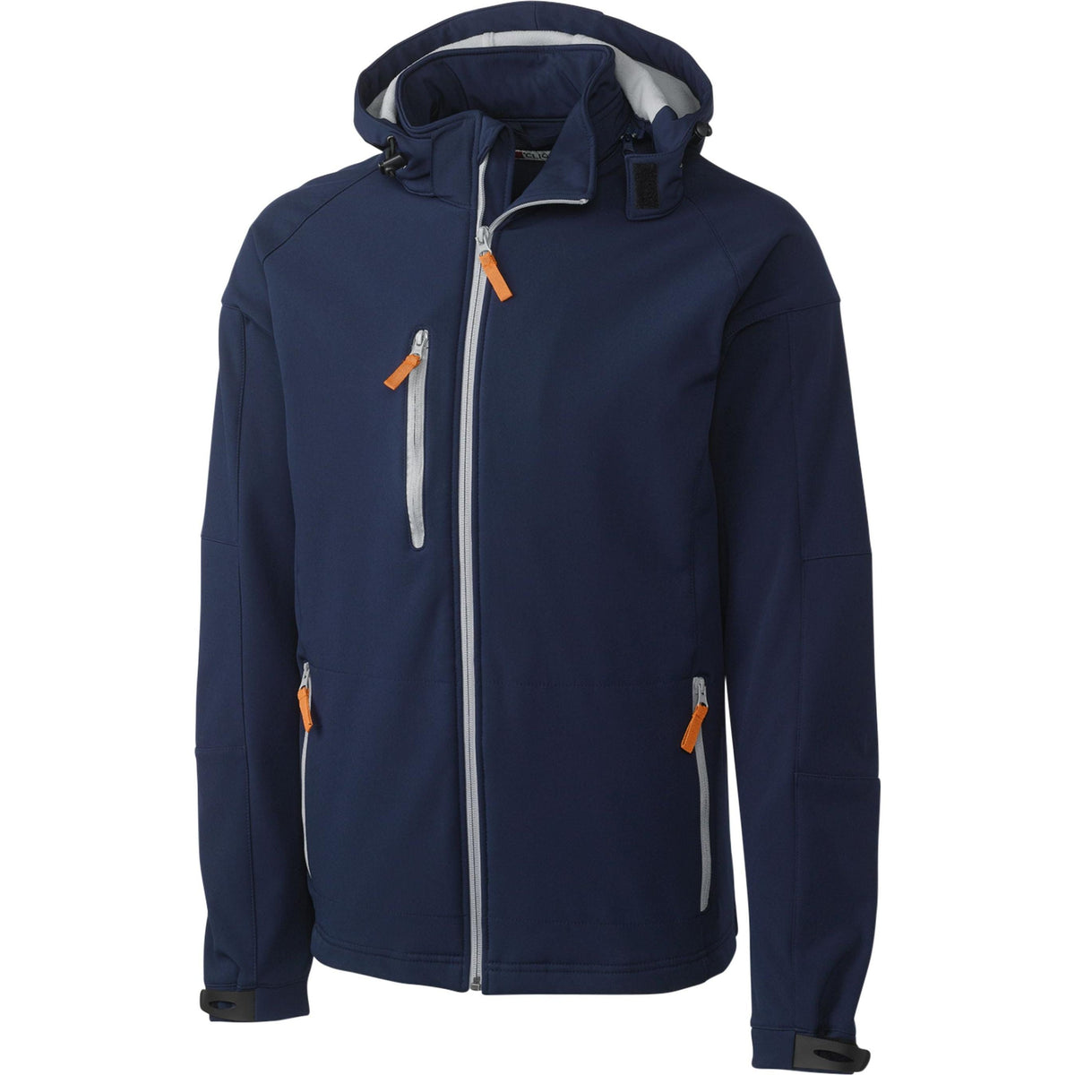 no-logo Clique Serac Hooded Jacket-Men's Jackets-Clique-Navy-S-Thread Logic