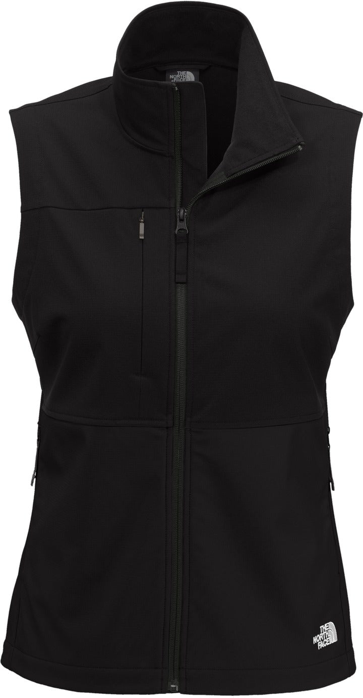 no-logo Closeout - The North Face Ladies Castle Rock Soft Shell Vest-Discontinued-The North Face-TNF Black-S-Thread Logic