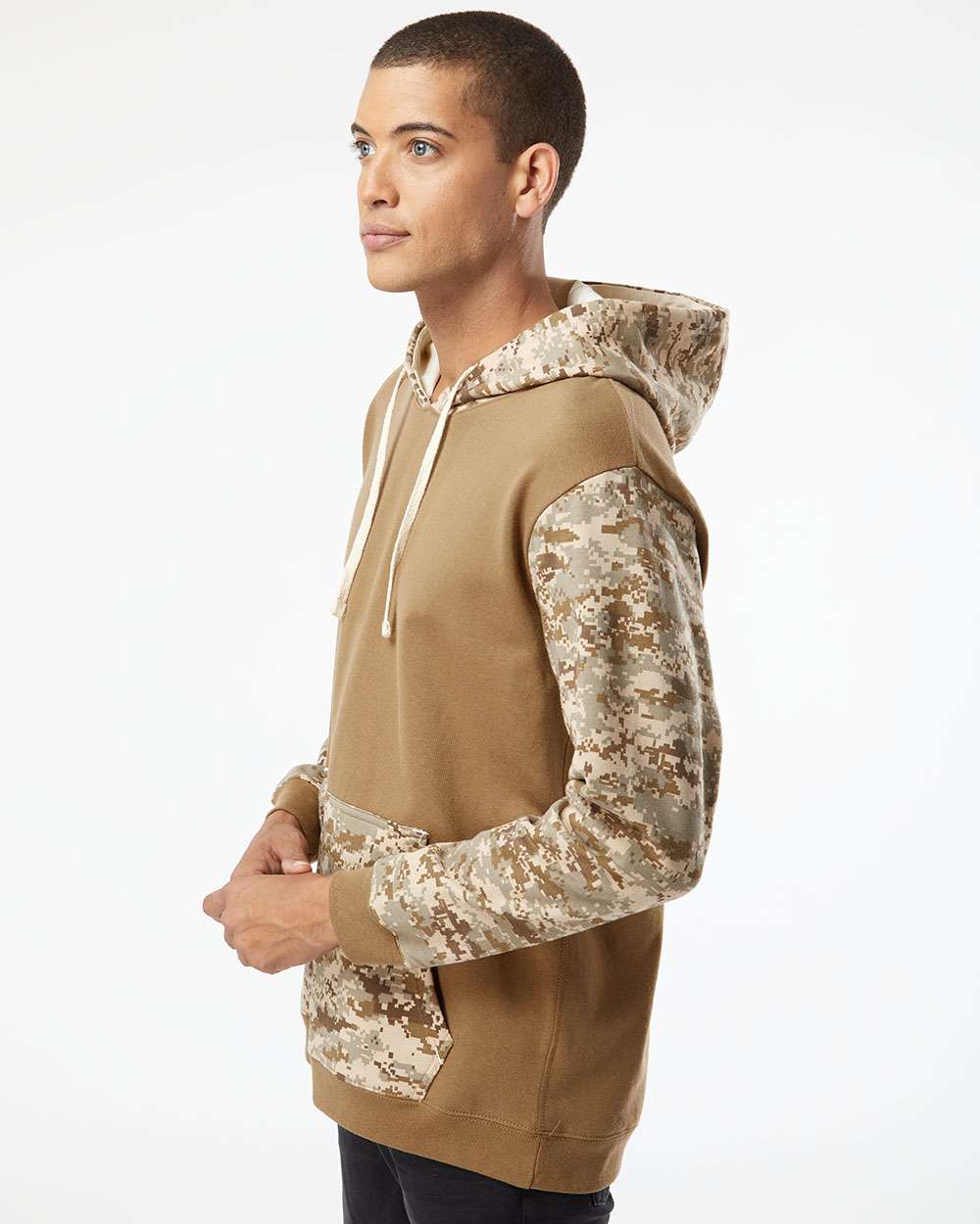 no-logo Code Five Fashion Camo Hooded Sweatshirt-Fleece-Code Five-Thread Logic