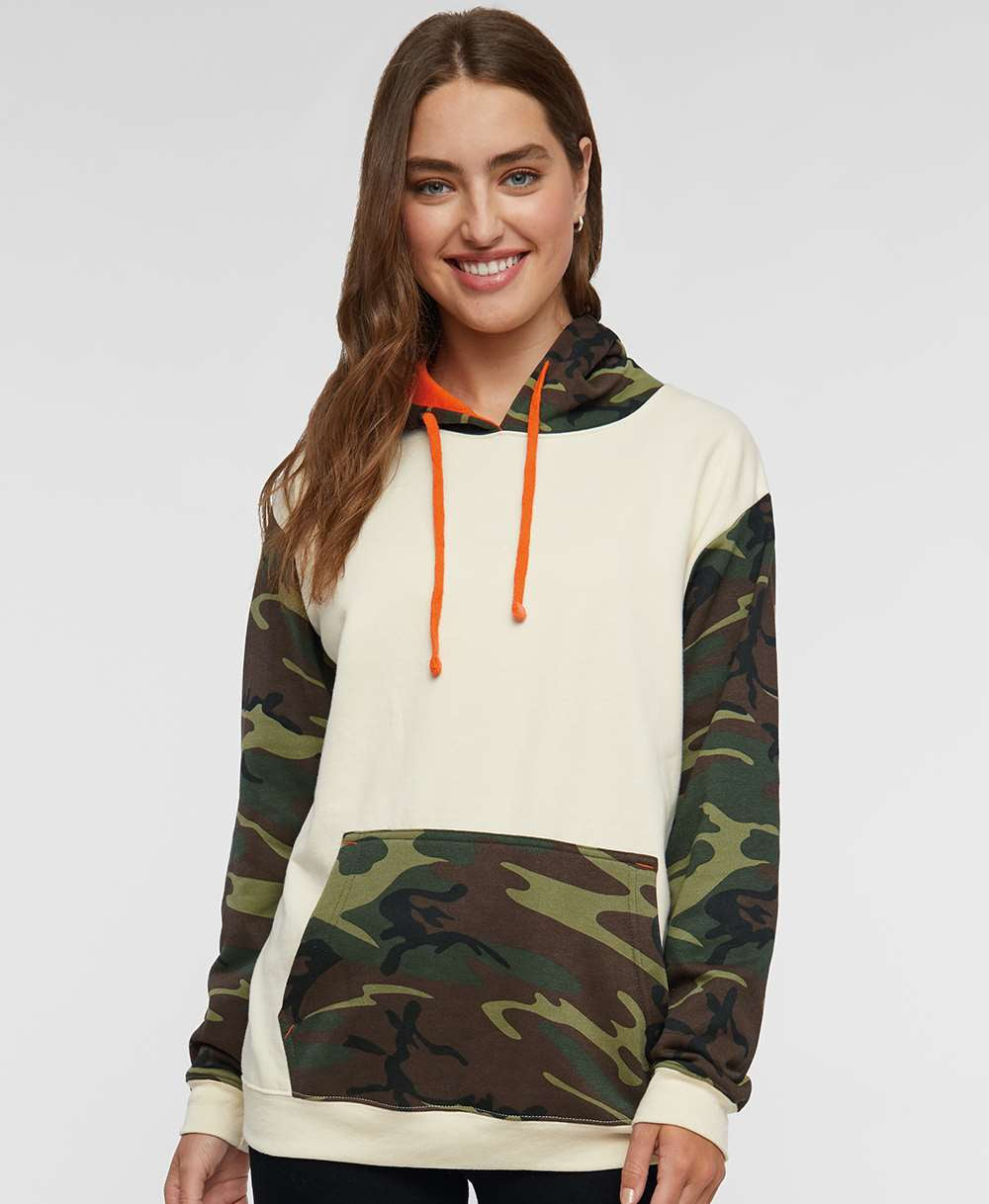 no-logo Code Five Fashion Camo Hooded Sweatshirt-Fleece-Code Five-Thread Logic