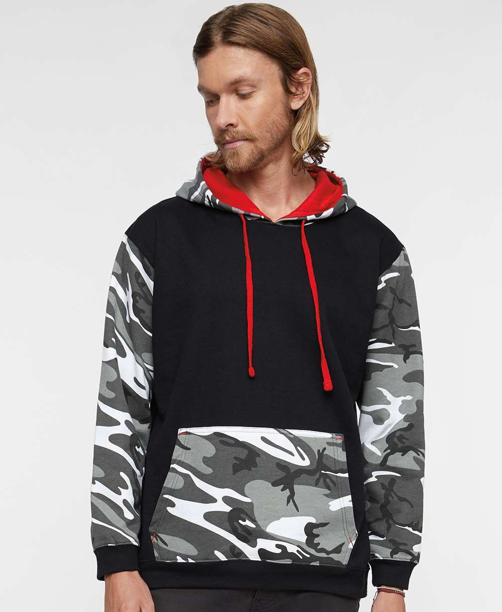 no-logo Code Five Fashion Camo Hooded Sweatshirt-Fleece-Code Five-Thread Logic