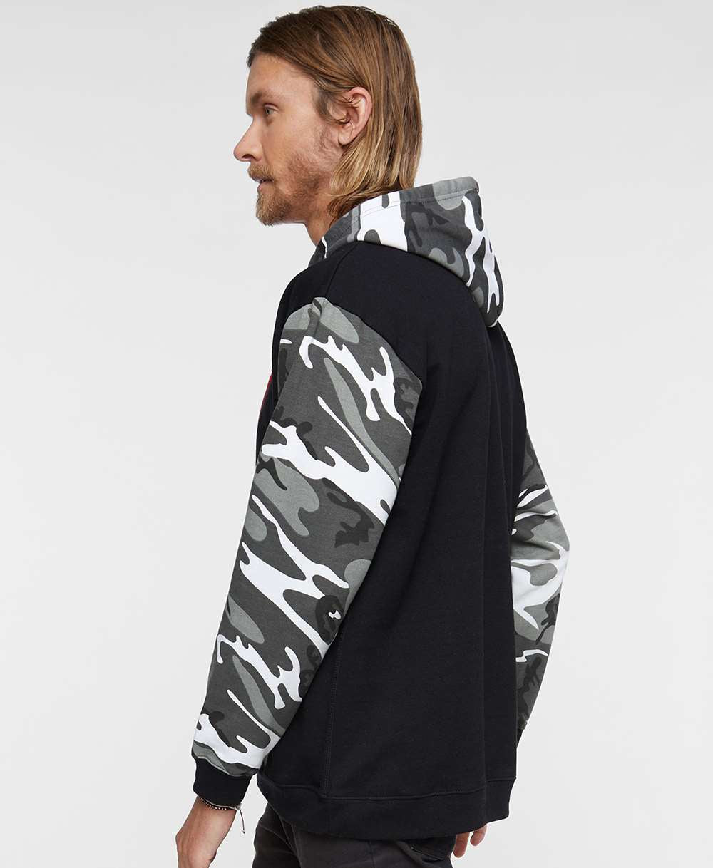 no-logo Code Five Fashion Camo Hooded Sweatshirt-Fleece-Code Five-Thread Logic