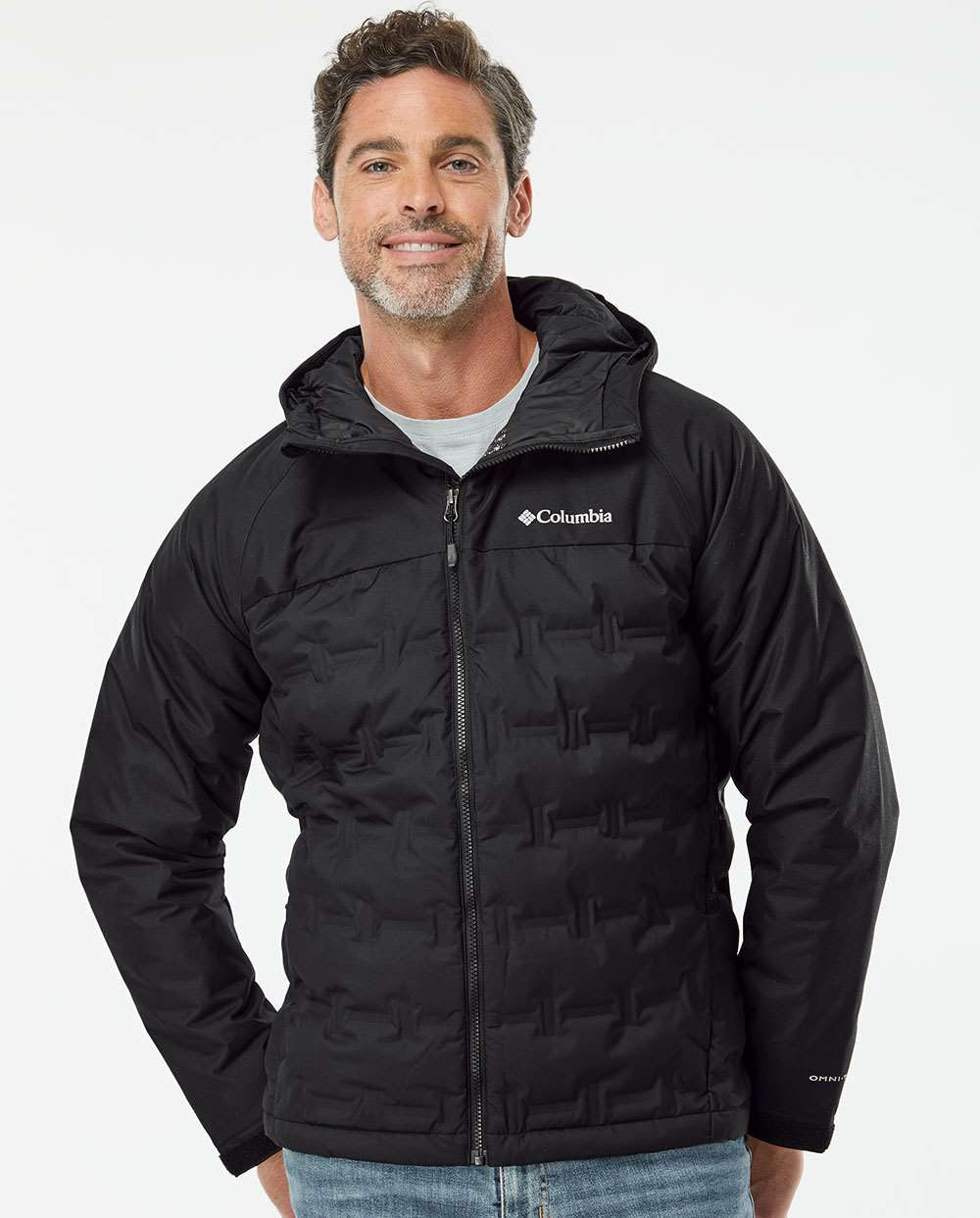 no-logo Columbia Grand Trek Hooded Down Jacket-Outerwear-Columbia-Thread Logic