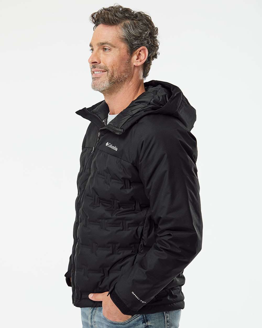 no-logo Columbia Grand Trek Hooded Down Jacket-Outerwear-Columbia-Thread Logic