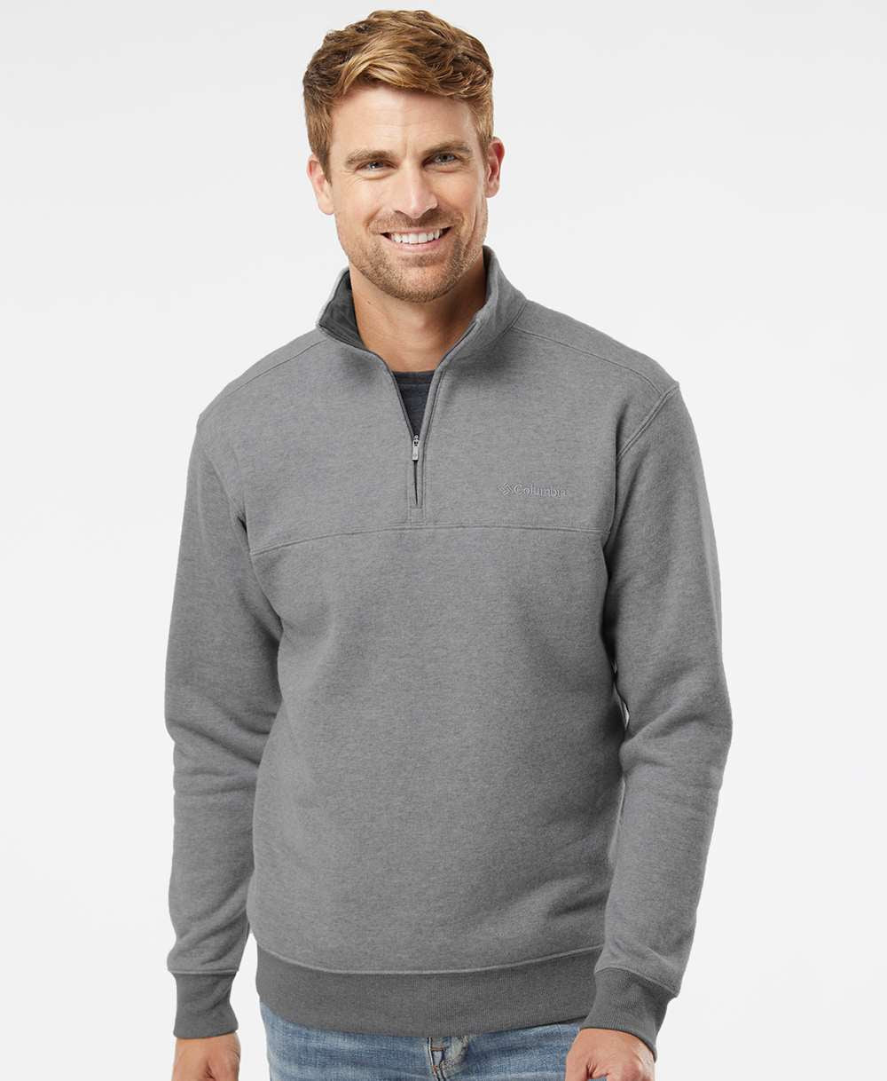 no-logo Columbia Hart Mountain™ Half-Zip Sweatshirt-Fleece-Columbia-Thread Logic