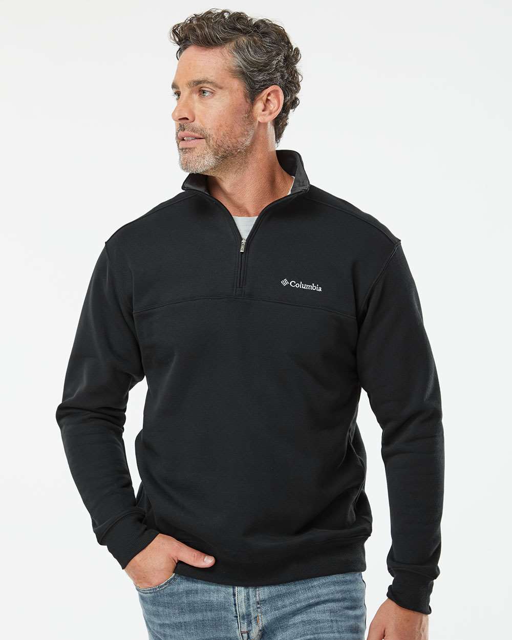 no-logo Columbia Hart Mountain™ Half-Zip Sweatshirt-Fleece-Columbia-Thread Logic