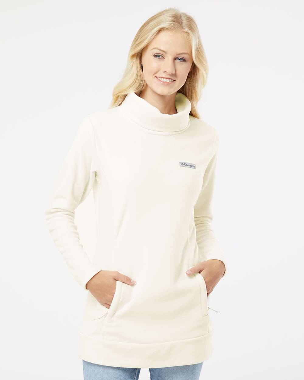 no-logo Columbia Ladies Ali Peak™ Fleece Tunic-Fleece-Columbia-Thread Logic