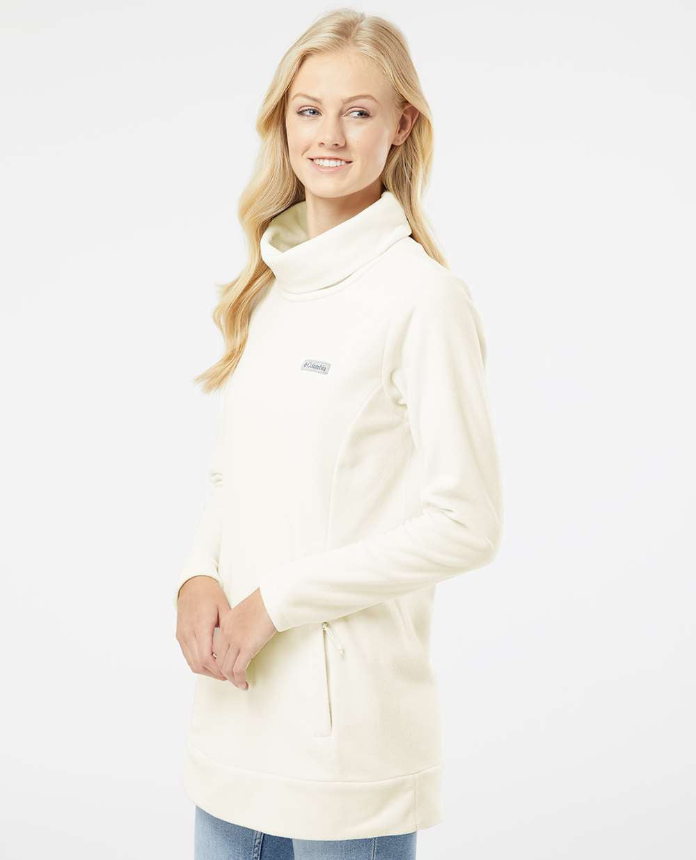 no-logo Columbia Ladies Ali Peak™ Fleece Tunic-Fleece-Columbia-Thread Logic