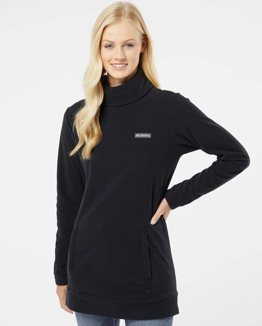 no-logo Columbia Ladies Ali Peak™ Fleece Tunic-Fleece-Columbia-Thread Logic