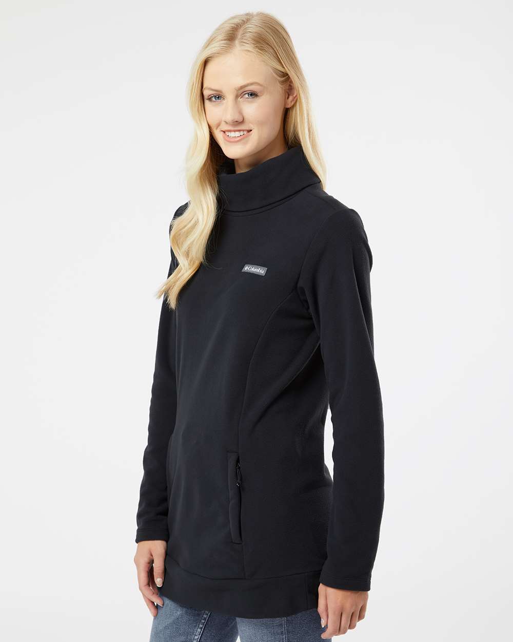 no-logo Columbia Ladies Ali Peak™ Fleece Tunic-Fleece-Columbia-Thread Logic