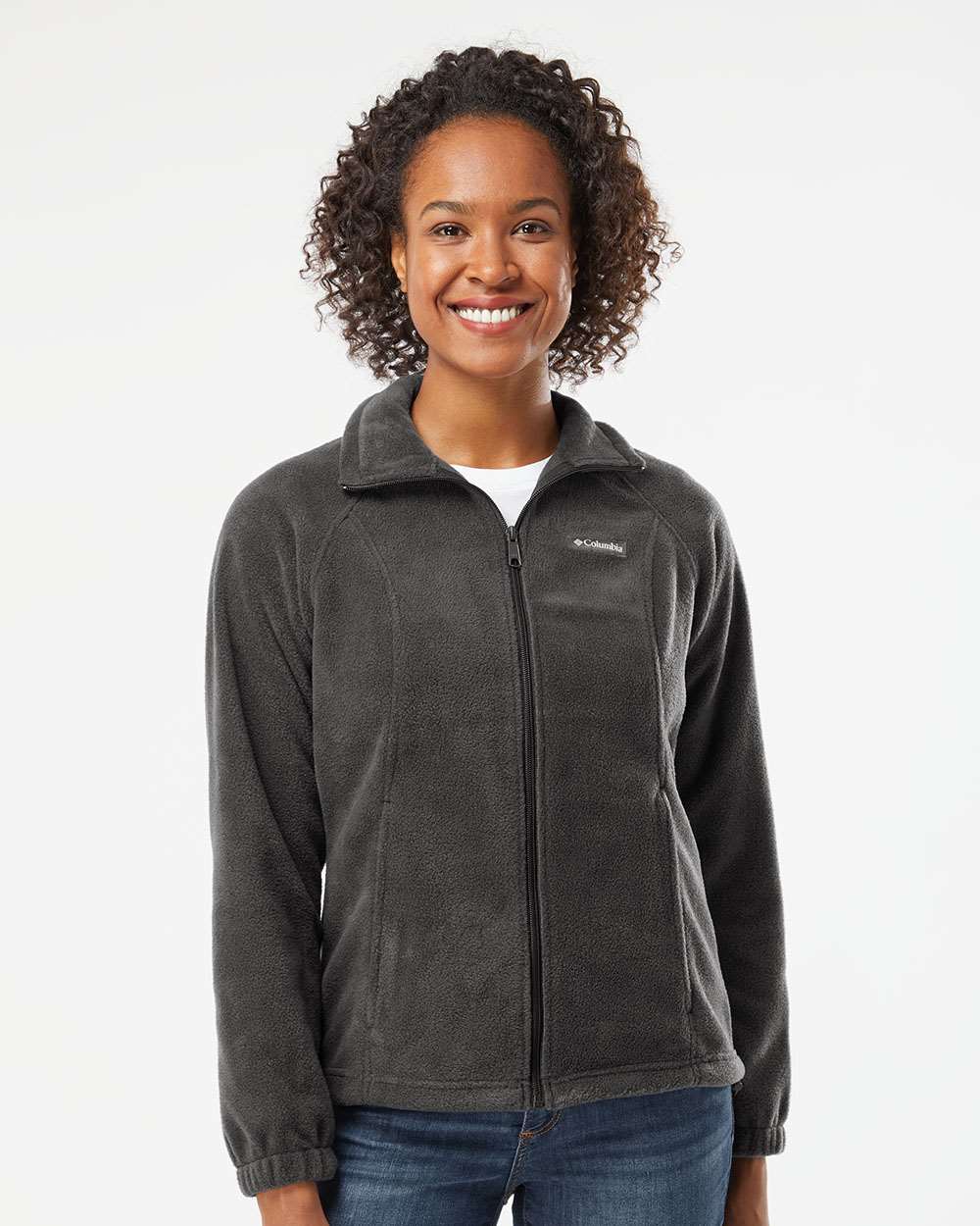 no-logo Columbia Ladies Benton Springs Full-Zip Jacket -Ladies Jackets-Columbia-Thread Logic