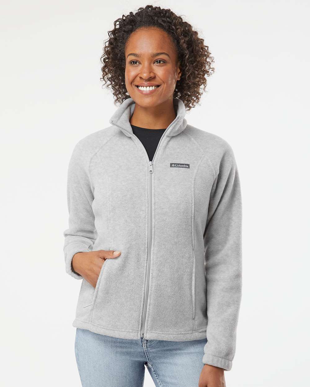 no-logo Columbia Ladies Benton Springs Full-Zip Jacket -Ladies Jackets-Columbia-Thread Logic