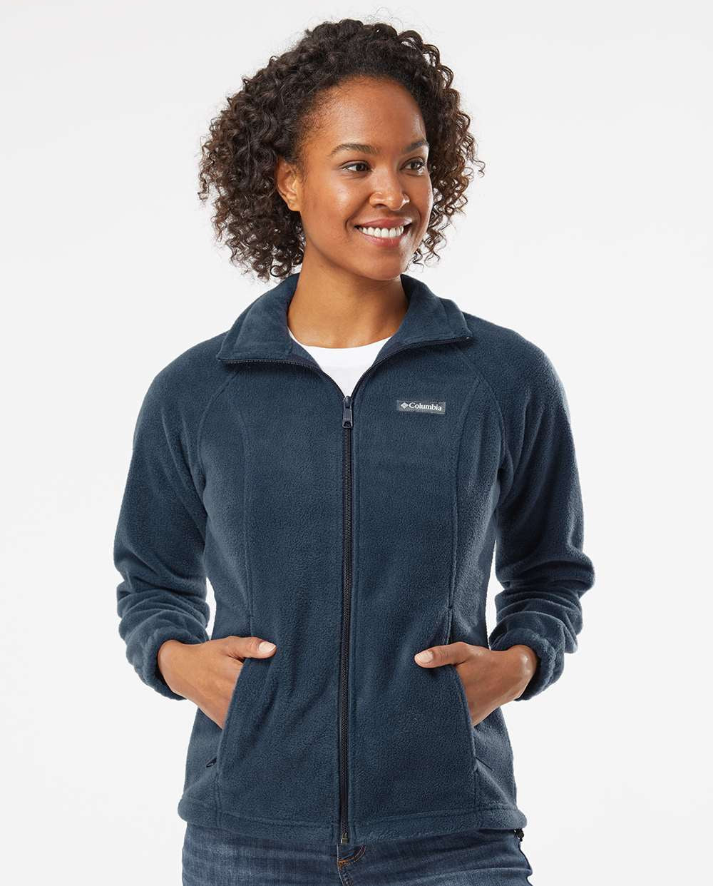 no-logo Columbia Ladies Benton Springs Full-Zip Jacket -Ladies Jackets-Columbia-Thread Logic