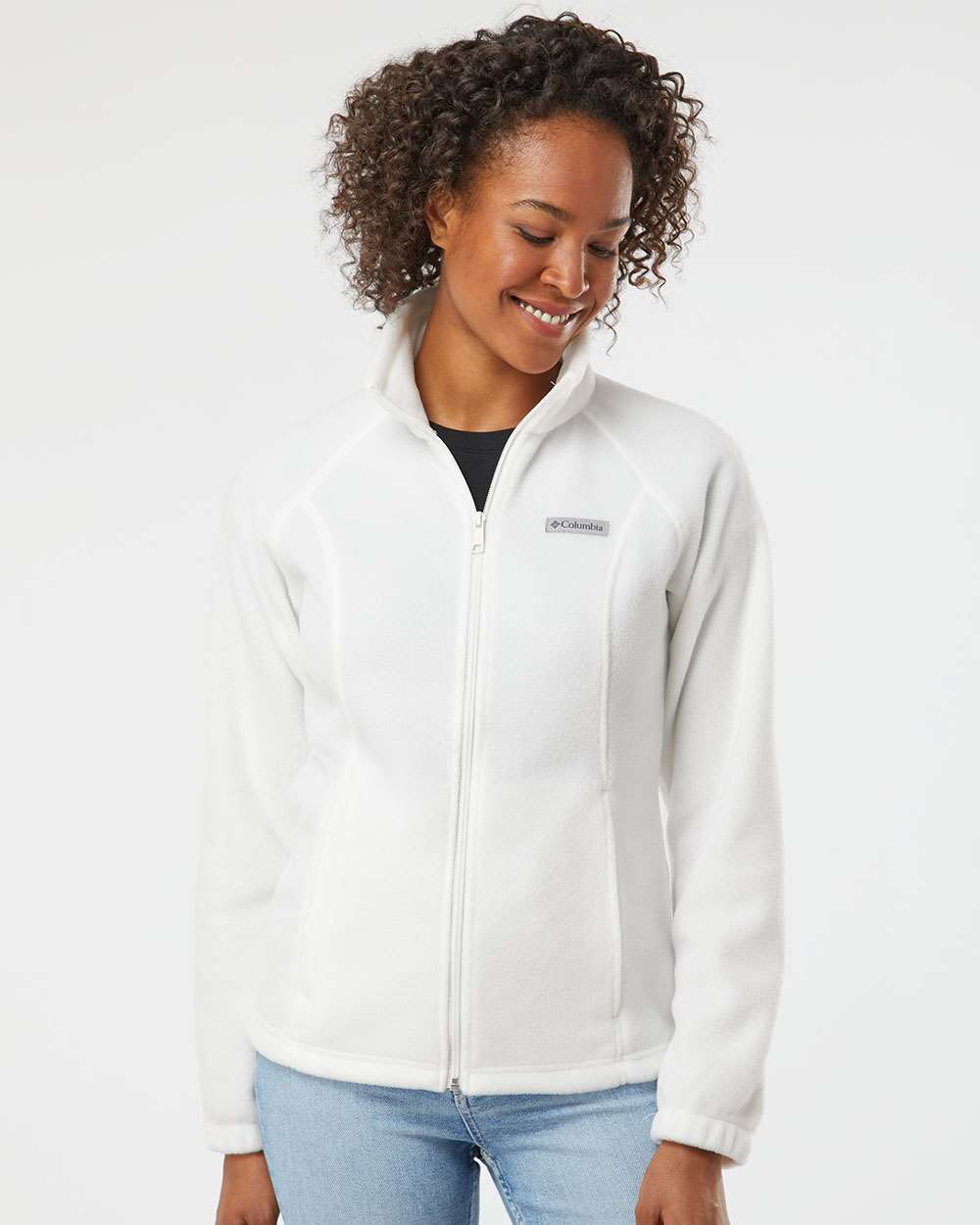 no-logo Columbia Ladies Benton Springs Full-Zip Jacket -Ladies Jackets-Columbia-Thread Logic