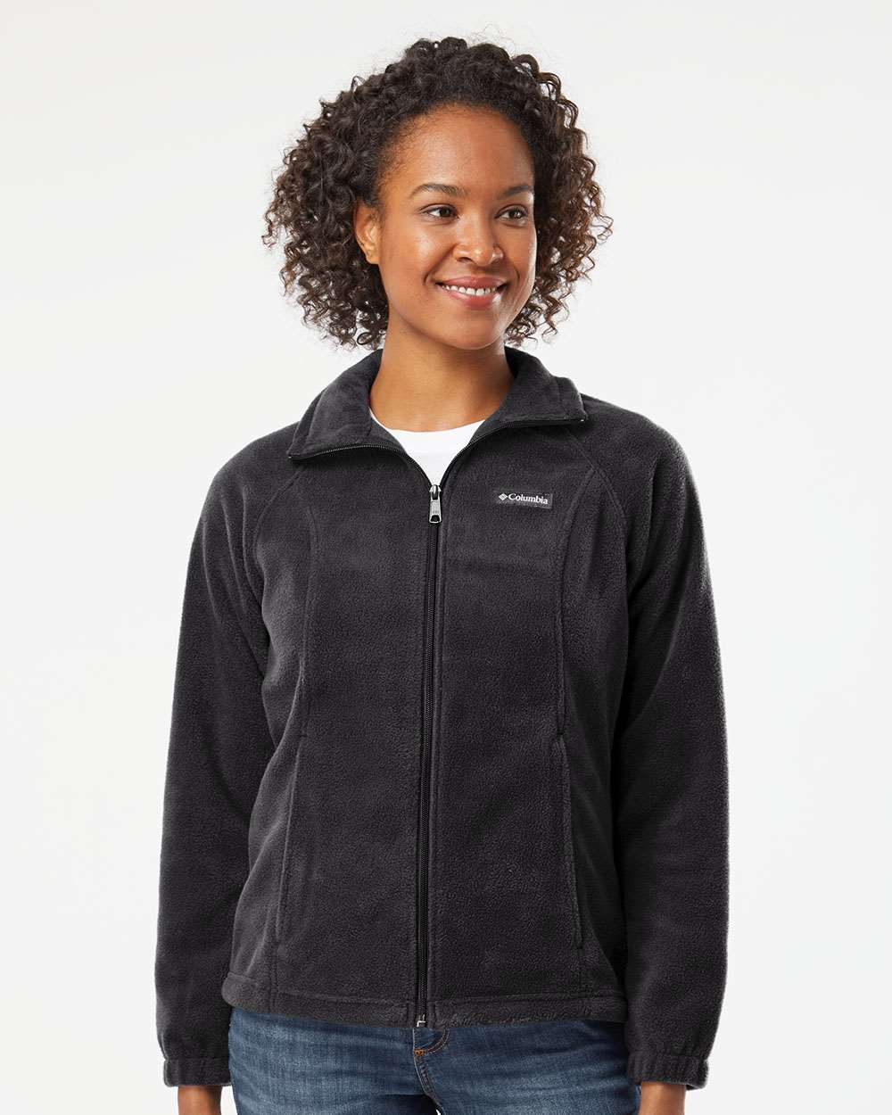 no-logo Columbia Ladies Benton Springs Full-Zip Jacket -Ladies Jackets-Columbia-Thread Logic