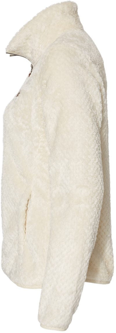 no-logo Columbia Ladies Fire Side II Sherpa Full-Zip-Ladies Jackets-Columbia-Thread Logic