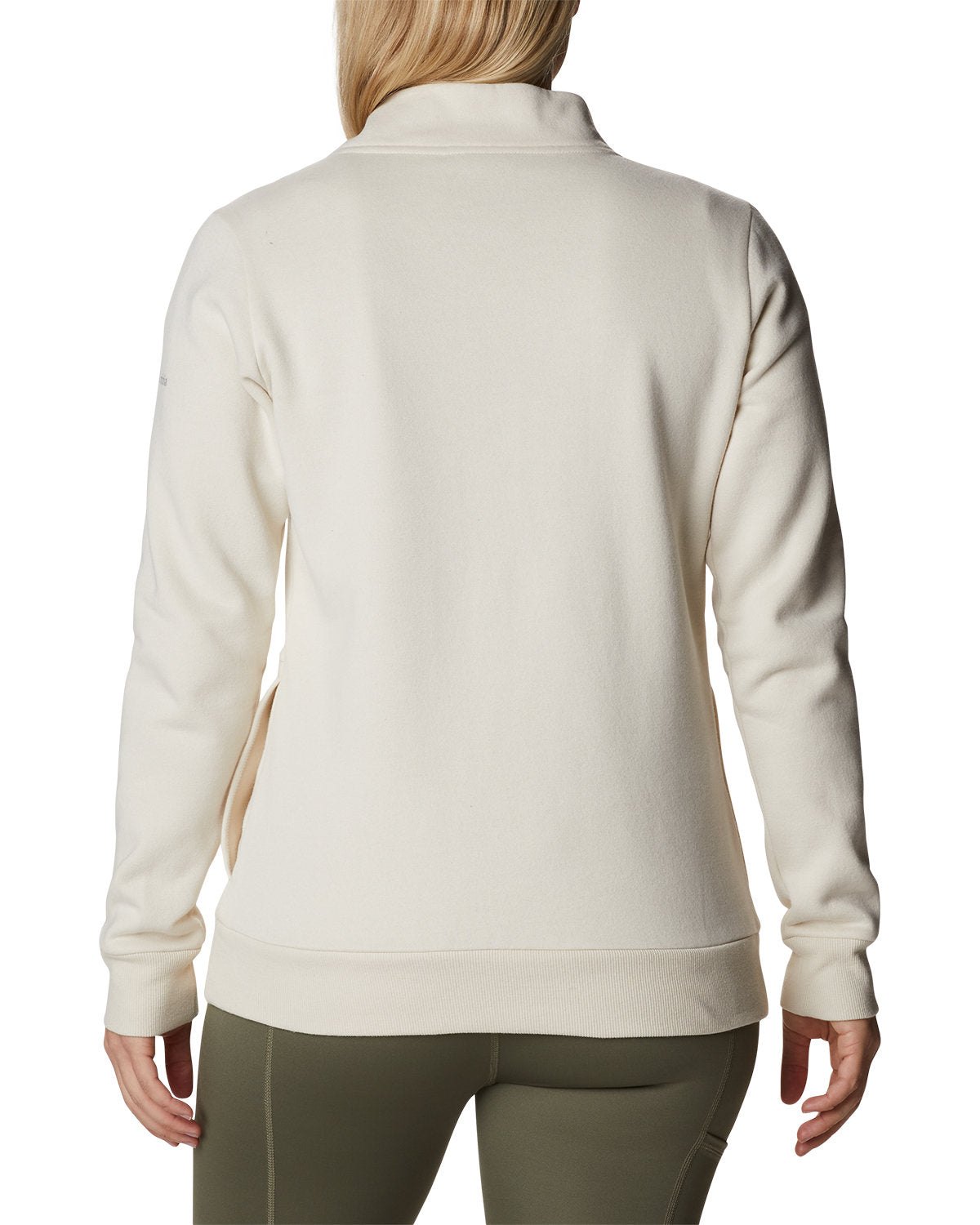 no-logo Columbia Ladies Hart Mountain Quarter-Zip-Knits and Layering-Columbia-Thread Logic