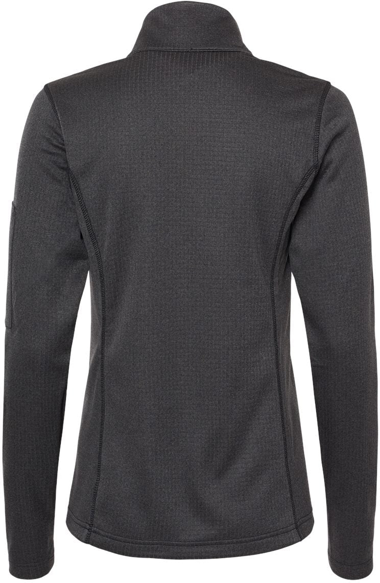 no-logo Columbia Ladies Park View™ Grid Fleece Half-Zip-Fleece-Columbia-Thread Logic