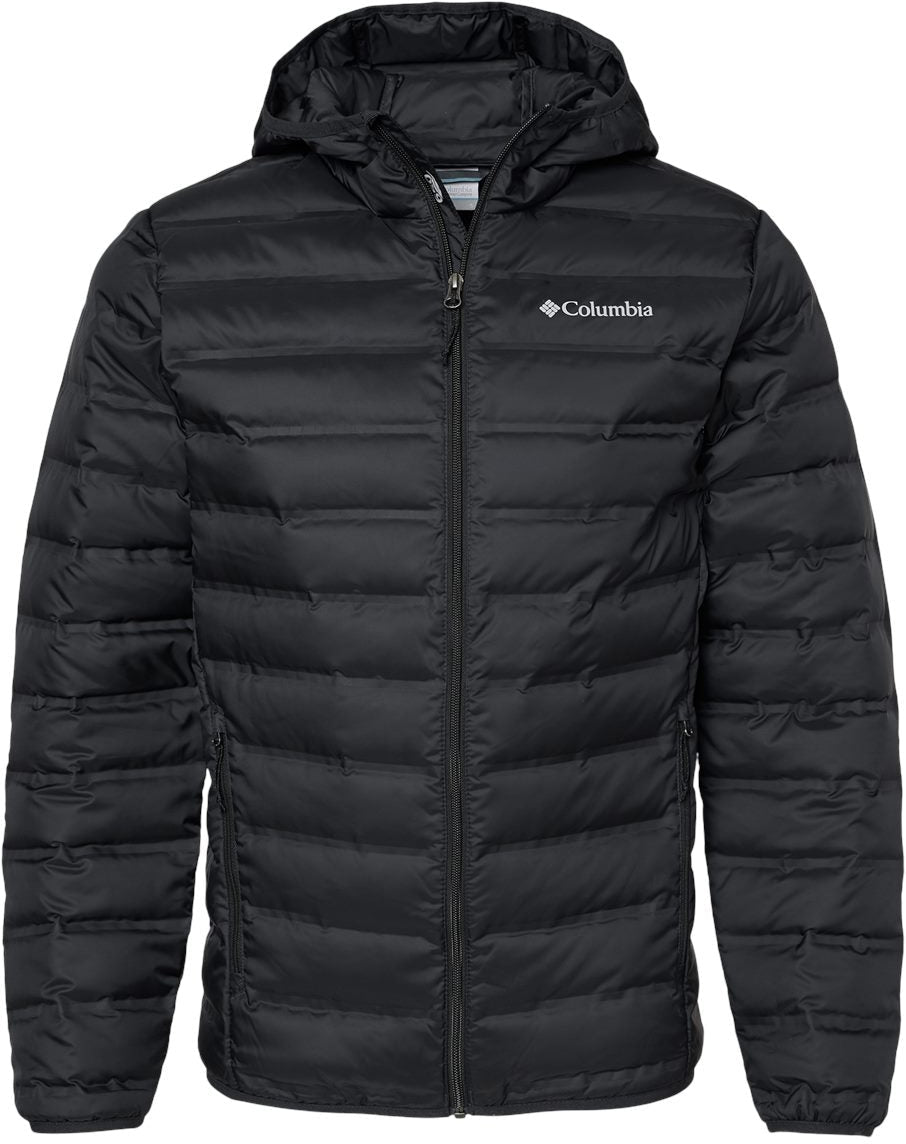 Columbia Lake 22 Down Hooded Jacket-Apparel-Columbia-Black-S-Thread Logic