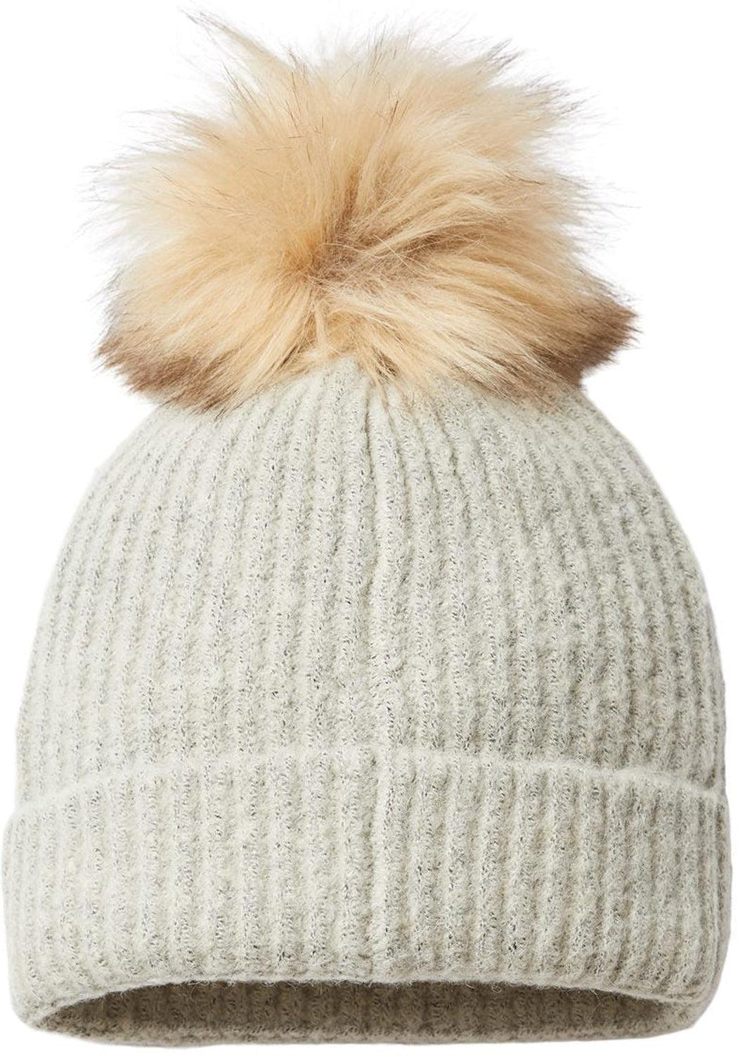 no-logo Columbia Winter Blur™ Pom Pom Beanie-Headwear - Winter-Columbia-Thread Logic