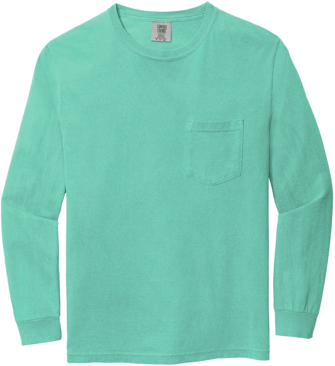 Comfort Colors Heavyweight Ring Spun Long Sleeve Pocket Tee