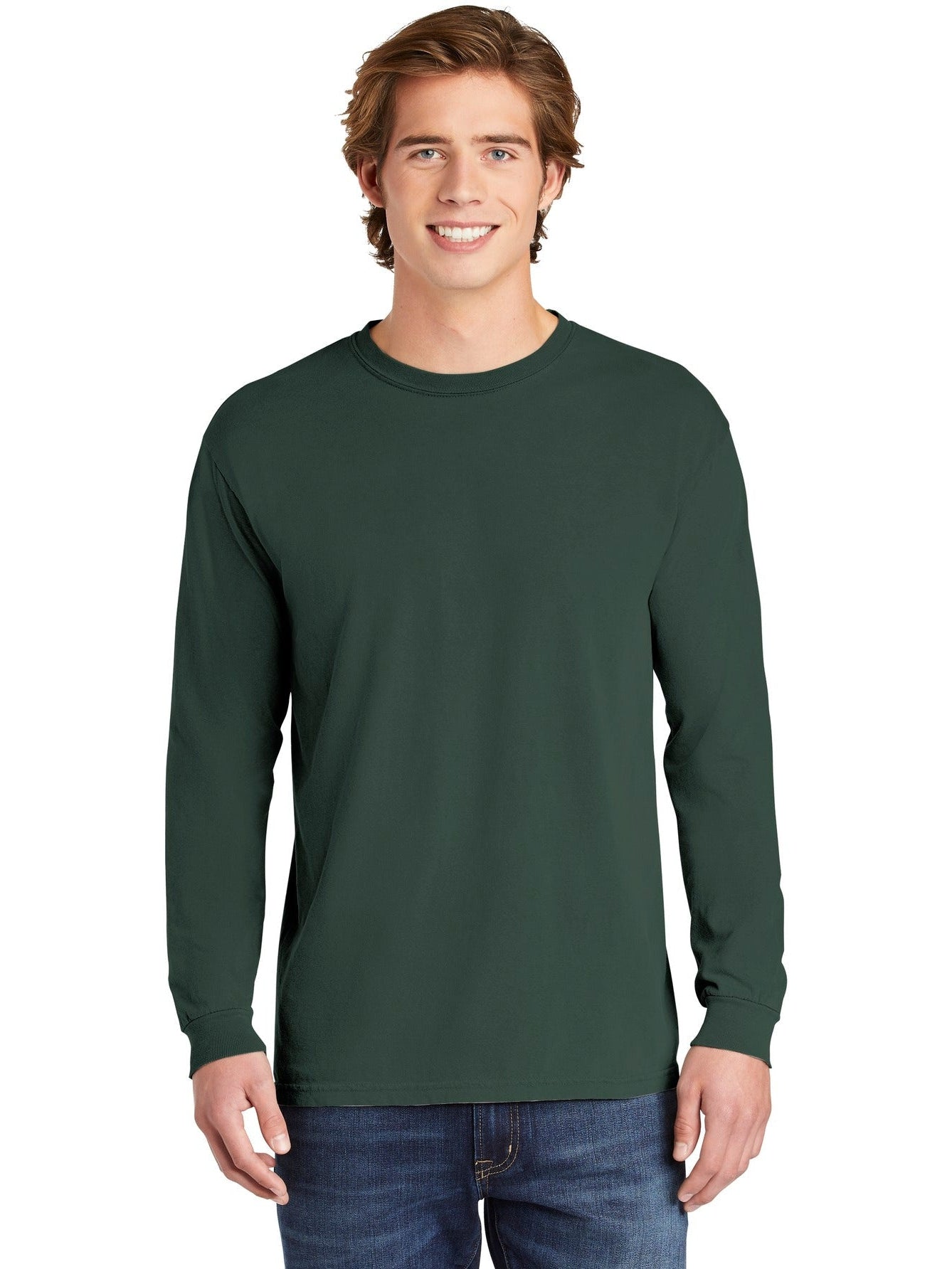 no-logo Comfort Colors Heavyweight Ring Spun Long Sleeve Tee-Regular-Comfort Colors-Thread Logic