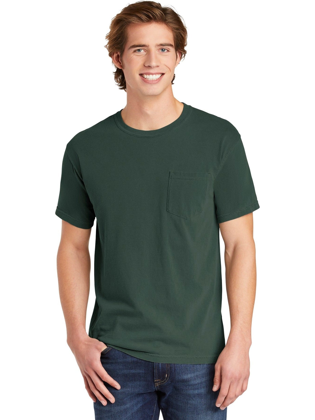 no-logo Comfort Colors Heavyweight Ring Spun Pocket Tee-Regular-Comfort Colors-Thread Logic