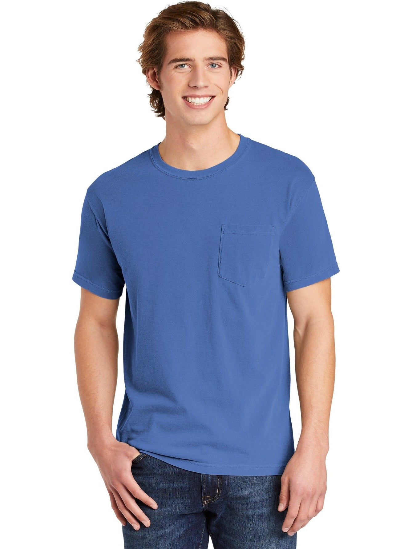 no-logo Comfort Colors Heavyweight Ring Spun Pocket Tee-Regular-Comfort Colors-Thread Logic